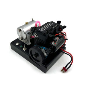 TOYAN FS L200A Twin Cylinder Methanol Engine Metal Four Stroke Inline 3.5cc Engine Starter Kit