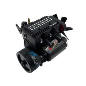 TOYAN Twin Cylinder Four Stroke Air-Cooled Nitro Engine Single Engine Model - FS L200A