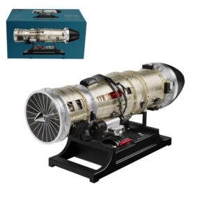 TECHING DM135 Metal Turbojet Engine DIY Assembly Kit 600+ Parts Can Be Used to Assemble Turbofan Fighter Model Electric Toy