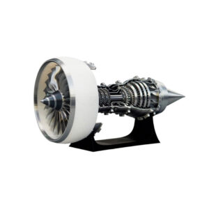 53CM Turbojet Turbofan Engine Electric Model Simulates Flame Light