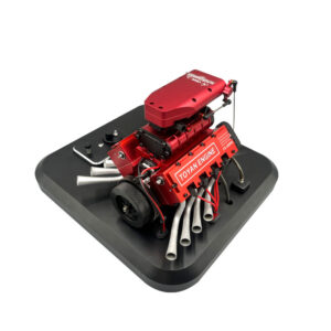 TOYAN V8 Engine FS V800G Methanol Engine Model with Supercharger - One-button Start Model Set