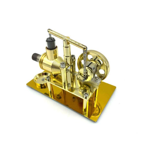 Metal High Single Cylinder Stirling Engine Micro Steam Generator K999 - Image 4