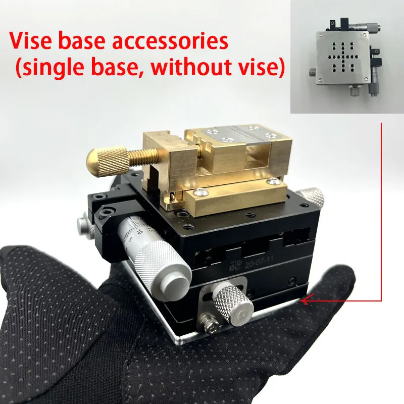 Watch Manual Repair Tool Micro Precision Copper Vise Cross Slide - Image 5