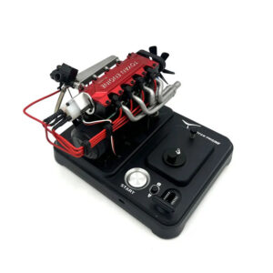 TOYAN L4 ENGINE Inline Four Stroke Engine Metal Micro Internal Combustion Engine One-button Start Gift Set FS-L400BGD-XP