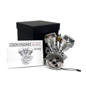 CISON FG-VT9 9cc V2 Engine V-twin Four-stroke Air-cooled Gasoline Engine Remote Control Engine Model