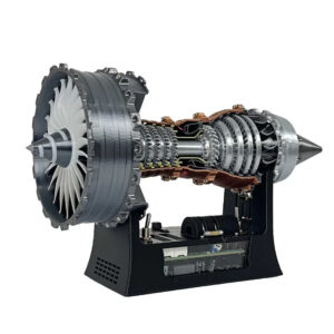 NIKOLATOY TR 900 Aviation Turbofan Engine Model Brushless Motor with Reverse Thrust PLA 3D Printing Model Toy
