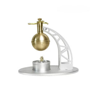 ZFY-01 Mini Metal Steam Engine Model Creative Rotating Flying Ball Model Heating Boiler Small Toy