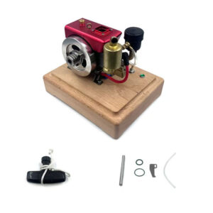 MUSA Mini Single Cylinder Diesel Engine Model Four Stroke Internal Combustion Engine Suitable for RC and Boat Models