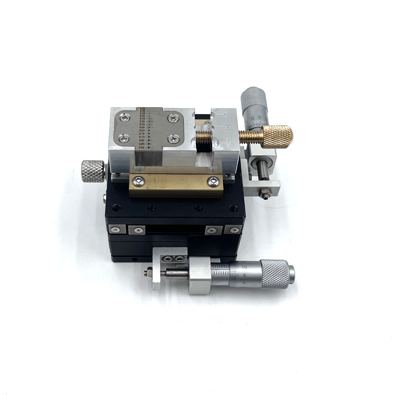 LY60-L Miniature Precision Bench Vise - Watch Repair Tool - Silver Clamp - Image 2