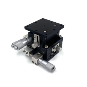 XYZ LD60-LM Three Axis Precision Displacement Slide 60*60mm Manual Fine-tuning Platform Rotary Type