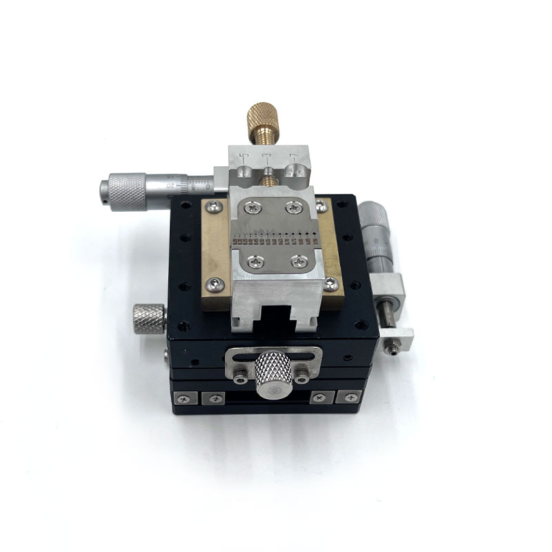 LY60-L Miniature Precision Bench Vise - Watch Repair Tool - Silver Clamp - Image 4