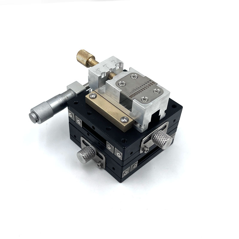 LY60-L Miniature Precision Bench Vise - Watch Repair Tool - Silver Clamp - Image 5