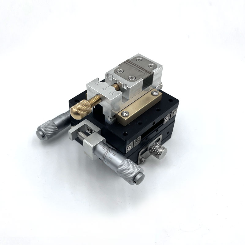 LY60-L Miniature Precision Bench Vise - Watch Repair Tool - Silver Clamp - Image 7