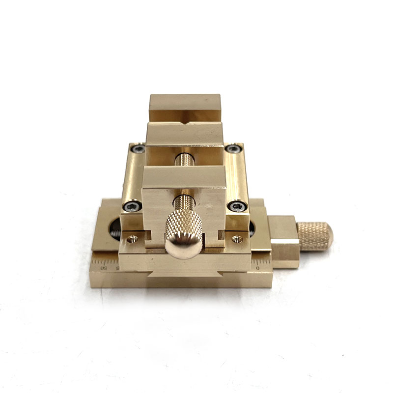 Miniature Cross Slide Vise - XY Axis Adjustable Brass - Image 4