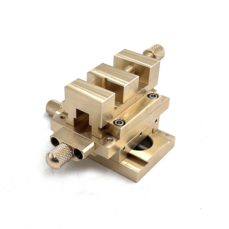 Miniature Cross Slide Vise - XY Axis Adjustable Brass - Image 6
