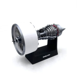 Silent Turbine Fan Engine Model Electric Turbo Fan Engine Desktop Toy Gift