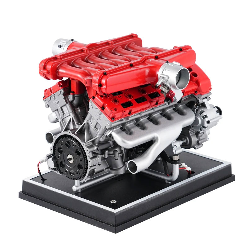 TECHING DM108 Metal V12 DIY Engine Model Kit 800+PCS - Image 2