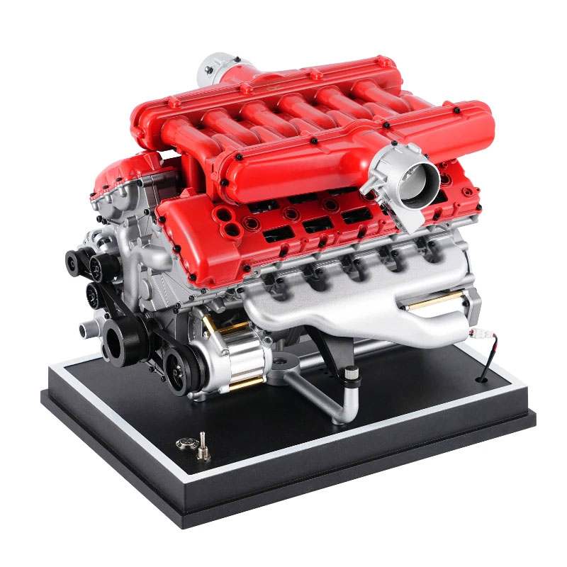 TECHING DM108 Metal V12 DIY Engine Model Kit 800+PCS - Image 6