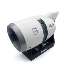 Aircraft Turbofan Engine Model PLA Jet Thrust Reverse Engine Model Toy CFM-LEAP