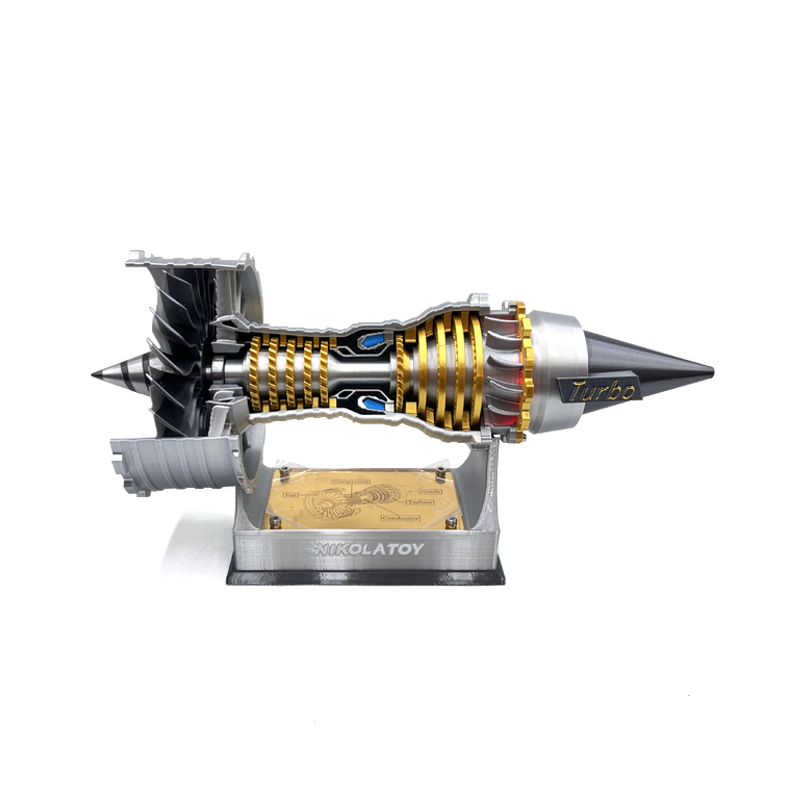Brand New Gold TR900 Turbofan Engine Model (26 cm) - Image 2