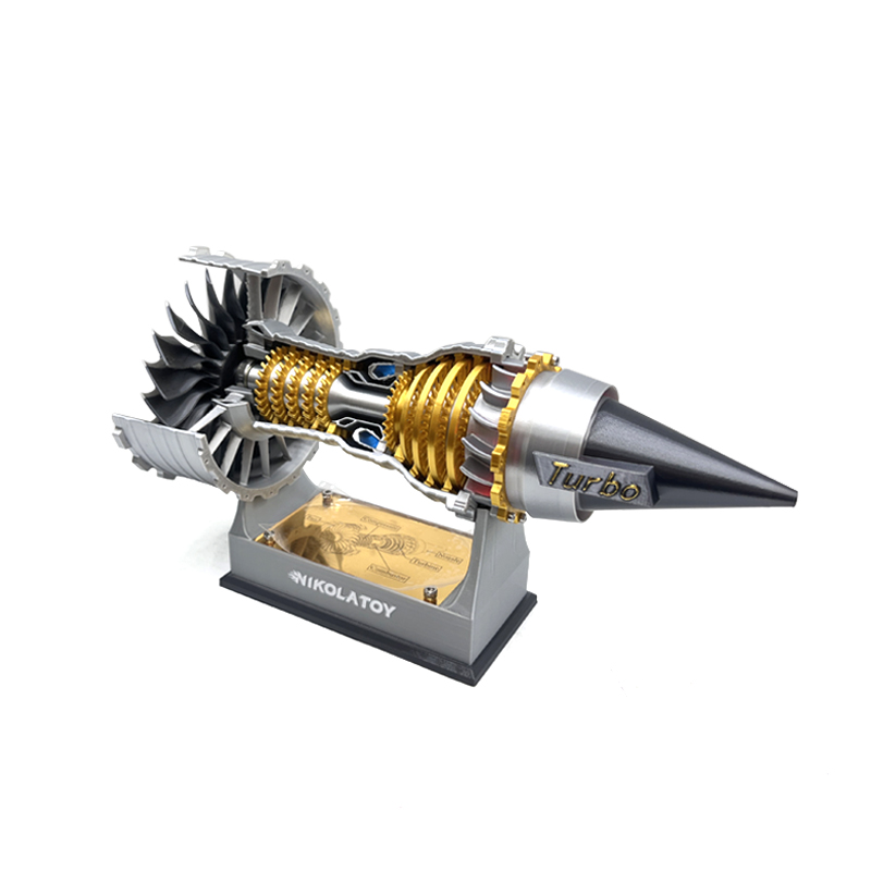 Brand New Gold TR900 Turbofan Engine Model (26 cm) - Image 3