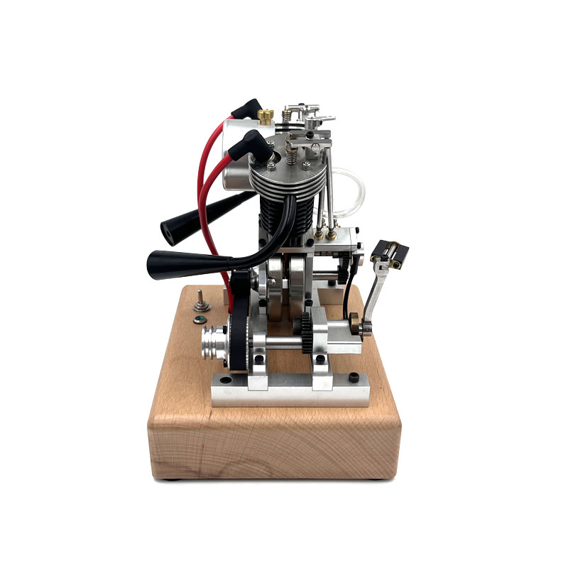 V2 Twin Cylinder Engine Model 6.6CC Four Stroke Single Cylinder Internal Combustion Engine CNC Mechanical Toy - Image 3